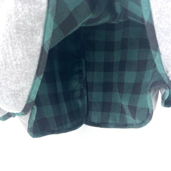 Lingchenyanyu Gray Wool Cat Ears Hooded Cape Coat Kawaii Womens Medium - Picture 7 of 9